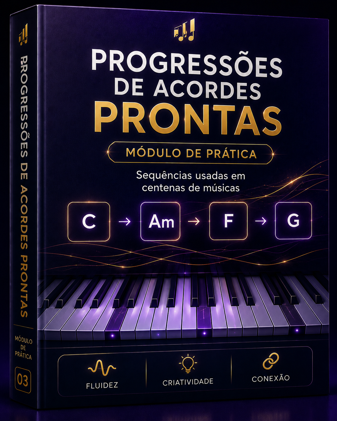Capa do módulo Progressões de Acordes Prontas